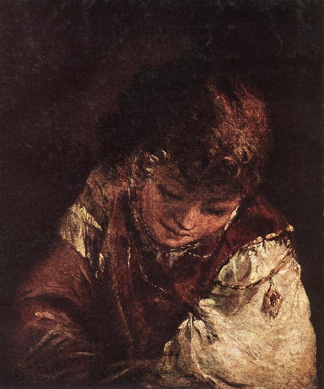 GELDER, Aert de Portrait of a Boy dgh